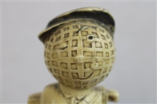 Vintage Golf Ball Man Bell