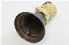 Vintage Golf Ball Man Bell