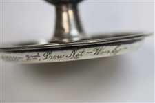 1928 Danwoodie Country Club One Day Tournament 2nd Low Net Lighter/Ash Tray