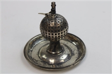 1928 Danwoodie Country Club One Day Tournament 2nd Low Net Lighter/Ash Tray