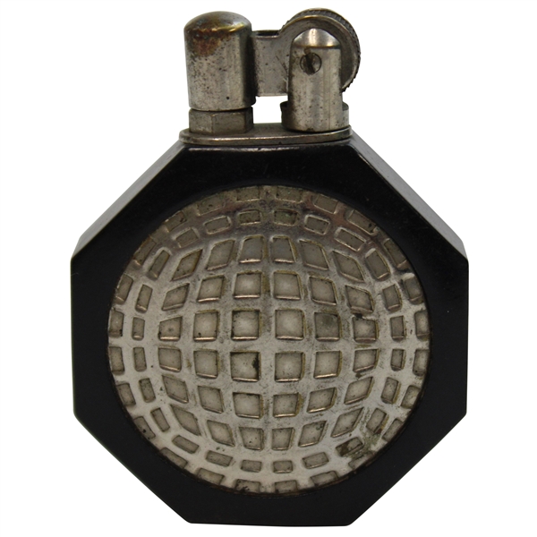 Dual Sided Golf Themed Lighter - Mesh Pattern & Club w/Ball