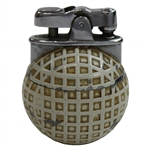Mesh Pattern Ronson de Light Bogey Golf Ball Themed Lighter