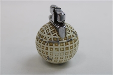 Mesh Pattern Ronson de Light Bogey Golf Ball Themed Lighter