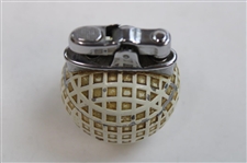 Mesh Pattern Ronson de Light Bogey Golf Ball Themed Lighter