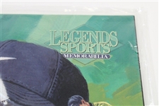 Tiger Woods Legends Sports Memorabilia Magazine with Uncut Sheet of Cards