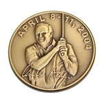 Arnold Palmer 50th Appearance at The Masters Comm. Coin & Golf Balls in Tin