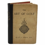 1892 The Art Of Golf 2nd Edition by Sir W.G. Simpson Book
