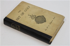 1892 'The Art Of Golf' 2nd Edition by Sir W.G. Simpson Book