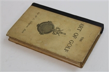 1892 'The Art Of Golf' 2nd Edition by Sir W.G. Simpson Book