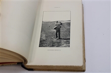 1892 'The Art Of Golf' 2nd Edition by Sir W.G. Simpson Book