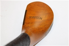 Harry Vardon Reproduction Driver With Shaft Stamp In Custom Box