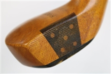 Harry Vardon Reproduction Driver With Shaft Stamp In Custom Box