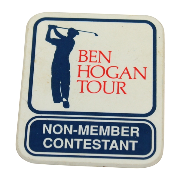 Ben Hogan Tour Red, White & Blue Non-Member Contestant Badge