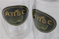 Pair of Augusta National Golf Club 'A.N.G.C' Patch Logo 16oz Tervis Tumbler Cups