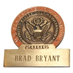 Brad Bryant’s 2006 US Senior Open at Prairie Dunes Contestant Badge