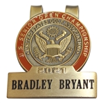 Brad Bryant’s 2021 US Senior Open at Omaha Country Club Contestant Badge