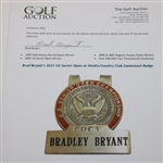 Brad Bryant’s 2021 US Senior Open at Omaha Country Club Contestant Badge