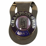 Brad Bryant’s 1983 TPC Championship at Sawgrass Contestant Badge