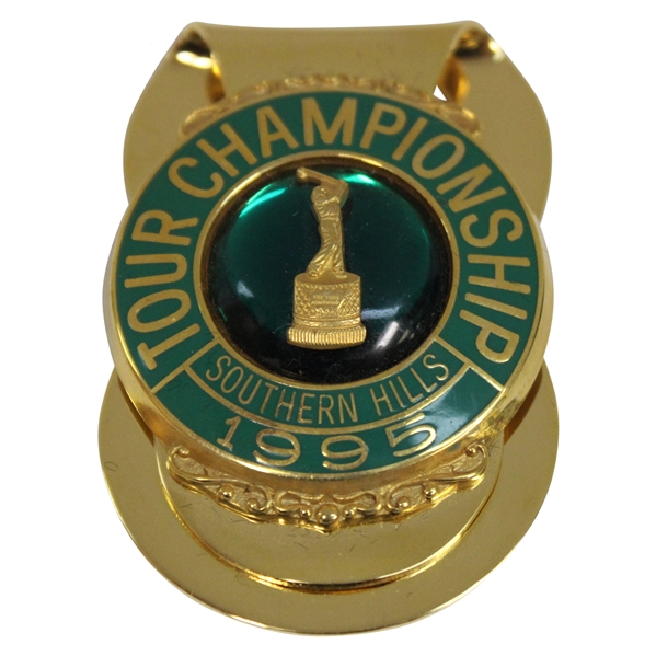 Brad Bryant’s 1995 The TOUR Championship at Southern Hills Contestant Badge