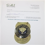Brad Bryant’s 2005 Charles Schwab Cup at Sonoma Golf Club Badge