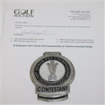 Brad Bryant’s 2011 Senior PGA Championship at Valhalla Contestant Badge