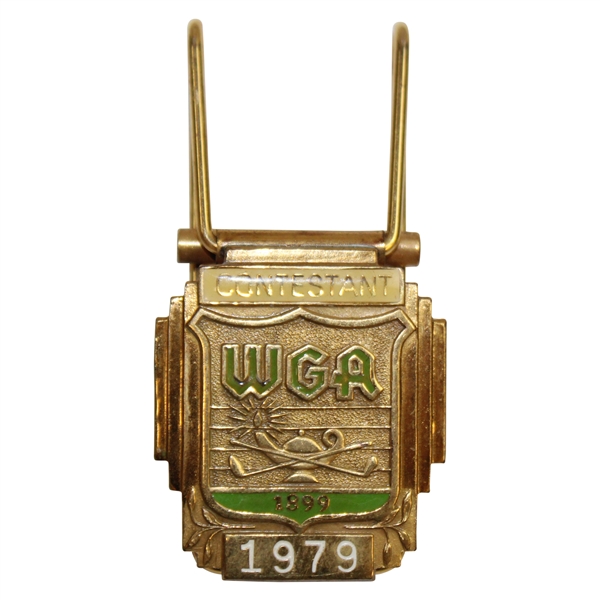 Brad Bryant’s 1979 WGA Western Open at Sleepy Hollow Contestant Badge