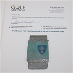 Brad Bryant’s 1980 PGA Championship at Oak Hill CC Contestant Badge