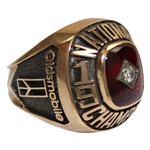 1992 Oldsmobile National Champion 10k Gold Ring - Brad Bryant Collection