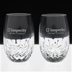Set of Two (2) Insperity Championship Waterford Wine Glasses