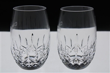 Set of Two (2) Insperity Championship Waterford Wine Glasses