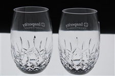 Set of Two (2) Insperity Championship Waterford Wine Glasses