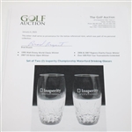 Set of Two (2) Insperity Championship Waterford Wine Glasses