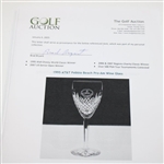 1995 AT&T Pebble Beach Pro-Am Wine Glass