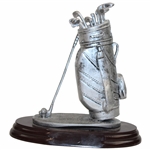 Golf Bag & Clubs Desk Display