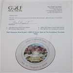 Past Champion Brad Bryant's 2008 US Senior Open at The Broadmoor Porcelain Plate