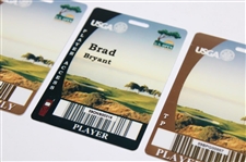 Brad Bryant's 2008 US Open at Torrey Pines USGA Player Access Badge w/Spouse & Family Badge