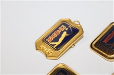 Brad Bryant's 2013, 2016, 2018 & 2024 PGA Tour Pins