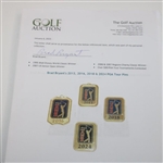 Brad Bryant's 2013, 2016, 2018 & 2024 PGA Tour Pins
