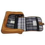 Tom Morris '1848' Brown Leather Golfing Heritage Carry Bag