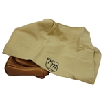 Tom Morris '1848' Brown Leather Golfing Heritage Carry Bag