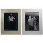 2 Masters Photos 1963 Palmer And Nicklaus And 1980s Palmer Ronnie Watts Collection