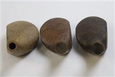 Three (3) Vintage Wood Golf Club Heads