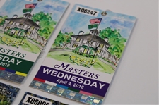 2017 & 2018 Masters Tournament Drive/Chip & Putt, Monday, Tuesday & Wednesday Practice Rd Tickets (8)