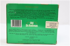Old St. Andrews Golf Ball Miniatures Scotch Whiskeys in Original Unopened Box (6)