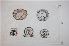 Medinah Country Club Ryder Cup, PGA & other Tournament Host White Embroidered Commemorative Flag