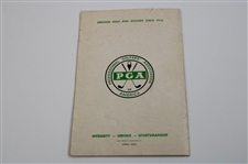 Bobby Nichols Signed 1964 PGA Championship Program, 8x10 Photo & Bobby Nichols Golf Ball JSA ALOA