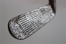 Three (3) Wood Shaft Clubs Spalding H.C. Hackbarth 2 Iron, LH Kroydon Mid Iron & Steve Gagan Kroydon Putter