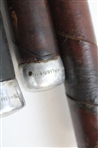 Three (3) Wood Shaft Clubs Spalding H.C. Hackbarth 2 Iron, LH Kroydon Mid Iron & Steve Gagan Kroydon Putter