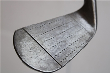 Two (2) Wood Shaft Clubs Spalding 5-J Heather Mashie & Spalding W. Robertson P-22 Mid Iron