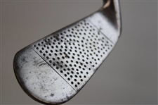 Four (4) Wood Shaft Irons R.M. Thomson Special, Wilson Triumph Jigger, Spalding Mashie Niblick & Kroydon Driving Iron